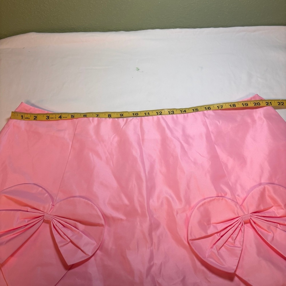 NWT Sugar Thrillz Pink Bow Mini Skirt Y2K Coquette Size 2X - Picture 6 of 8